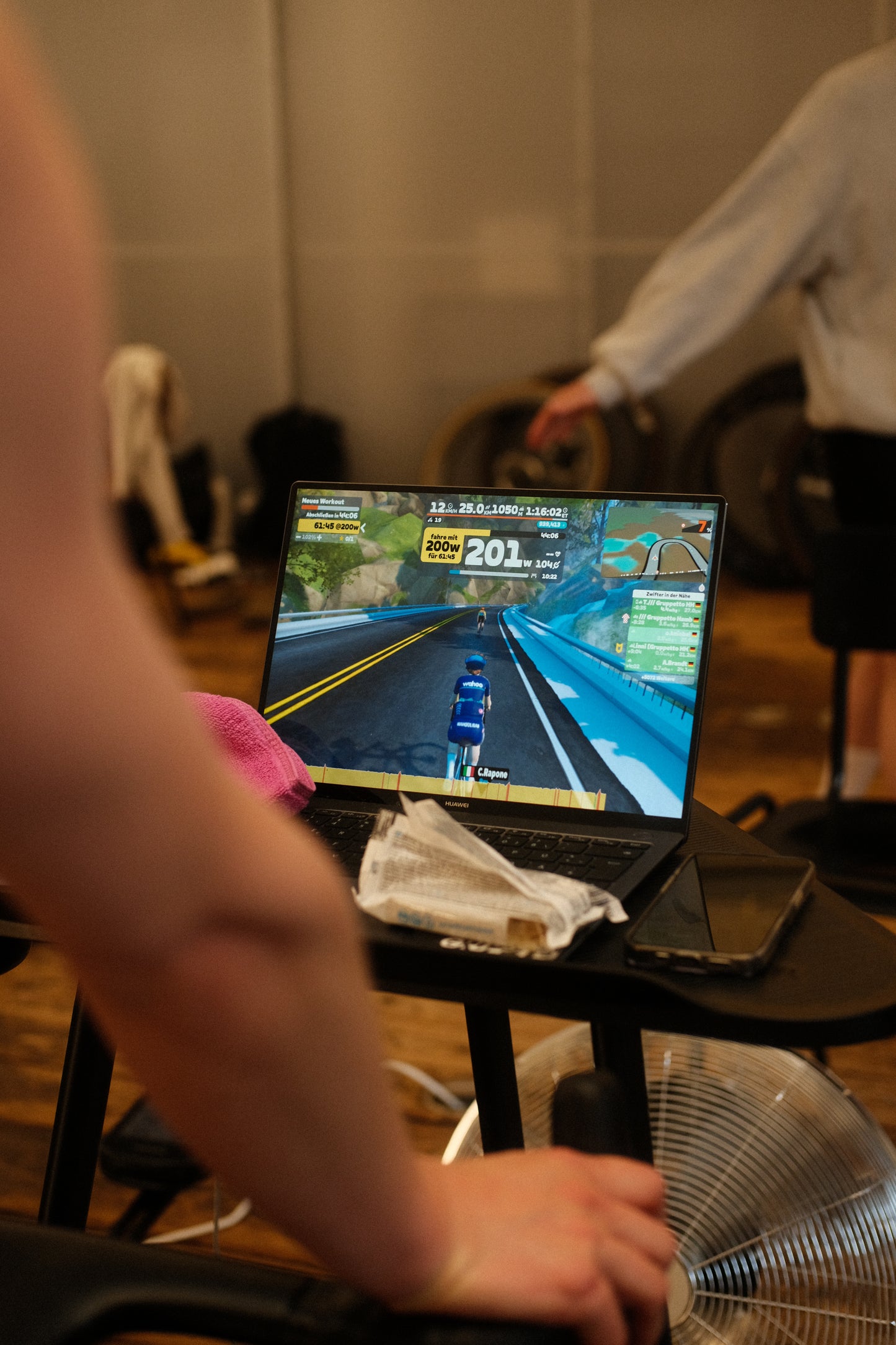 Indoor Everesting im Erste-Liebe-Studio